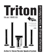 Предварительный просмотр 1 страницы Manta Triton MM5500 User Manual