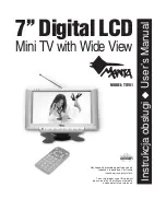 Manta TV701 User Manual preview