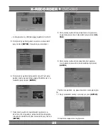 Предварительный просмотр 25 страницы Manta X-Recorder DVD-080 User Manual