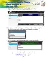 Предварительный просмотр 18 страницы MantaroBot TableTop TeleMe Quick Start Manual