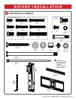 Предварительный просмотр 3 страницы MantelMount MM340 Installation Instructions Manual