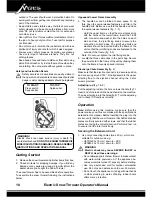 Preview for 12 page of Mantis 8120-00-38 Operator'S & Parts Manual