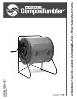 Preview for 35 page of Mantis COMPACT ComposTumbler CT02001 Assembly Manual