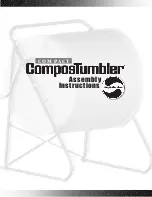 Mantis compact compostumbler Assembly Instructions Manual preview