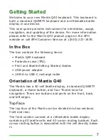 Preview for 7 page of Mantis Q40 User Manual