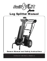 Preview for 1 page of Mantis SwiftSplit 5000 Owner'S Manual And Safety Instructions