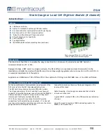 Mantracourt DSJ4 Instruction Sheet preview