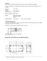 Preview for 4 page of Mantracourt LVDT User Manual