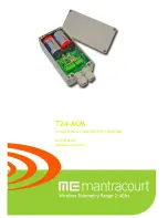 Mantracourt T24-ACM-IA User Manual preview