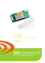 Preview for 1 page of Mantracourt T24-RA User Manual