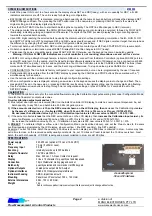 Preview for 3 page of MANU ELECTRONICS ManuFlo ME3000-RPFS Information Sheet