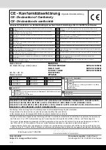 Preview for 118 page of Manupro MPSCST255MM Instruction Booklet