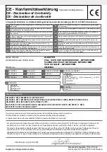 Preview for 92 page of Manupro MPSOR216MM Instruction Booklet