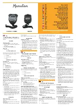 Предварительный просмотр 1 страницы Manutan 14292 User Manual