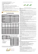 Предварительный просмотр 3 страницы Manutan A148135 User Manual