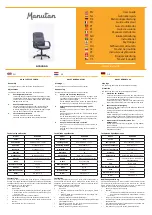 Manutan A152466 User Manual предпросмотр