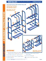 Предварительный просмотр 2 страницы Manutan Rapid Racking Vertiracks VR27 Assembly Instruction