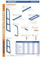 Предварительный просмотр 3 страницы Manutan Rapid Racking Vertiracks VR27 Assembly Instruction