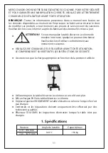 Предварительный просмотр 11 страницы Manutan XL15A User Manual