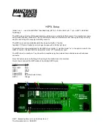 Preview for 26 page of Manzanita Micro Z1K-HV Owner'S Manual