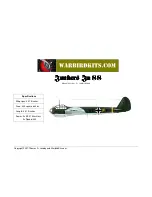 Manzano Laser Works Junkers Ju 88 Assembly Manual предпросмотр