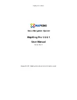 Предварительный просмотр 1 страницы MapKing Pro 1.0.0.1 User Manual