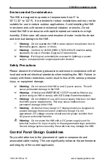 Preview for 4 page of Maple Systems HMI5000L Series Installation Manual