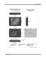 Preview for 14 page of Maple Systems HMI5056T Installation Manual