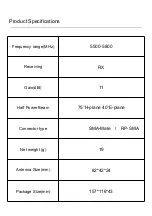 Preview for 7 page of MAPLE WIRELESS 11dBi User Manual