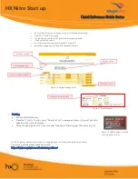 Preview for 4 page of MapleJet HX Nitro Quick Reference Manual