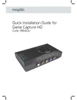 Предварительный просмотр 1 страницы Maplin A84QU Quick Installation Manual