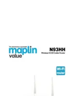 Предварительный просмотр 1 страницы Maplin n93hh Quick Installation Manual