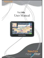 Mapmyindia VX140S User Manual предпросмотр