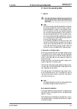 Preview for 21 page of Maquet 1133.02BFX Operating Instructions Manual