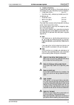 Предварительный просмотр 9 страницы Maquet 1133.12B1 Operating Instructions Manual