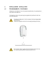 Preview for 6 page of MAR PLAST SPA E-SKIN 923 Use And Maintenance Manual