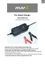 Mara Pro Smart Charger User Manual preview