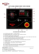 Preview for 4 page of MARANA Forni GENIUS MRN Operating Manual