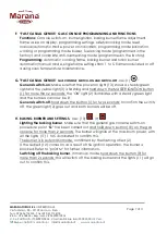 Preview for 7 page of MARANA Forni GENIUS MRN Operating Manual