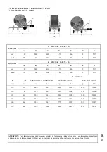 Preview for 49 page of Marani GTS80B Instruction Manual For Use And Maintenance