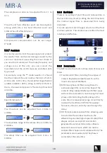 Preview for 20 page of Marani MIR-A Series User Manual