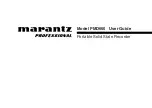 Marantz professional PMD660 User Manual предпросмотр