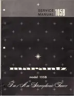 Preview for 1 page of Marantz 105B Service Manual