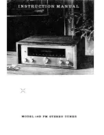 Marantz 10B Instruction Manual preview