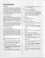 Preview for 21 page of Marantz 2252B Handbook Of Instructions