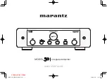 Предварительный просмотр 1 страницы Marantz 30 Quick Start Manual