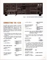 Preview for 6 page of Marantz 4230 Handbook Of Instructions