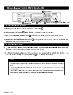 Preview for 4 page of Marantz 4D Audio Dub Stations User Manual