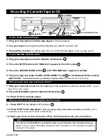 Preview for 5 page of Marantz 4D Audio Dub Stations User Manual