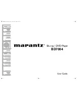 Marantz 541110333221M (Spanish) Guía Del Usuario preview